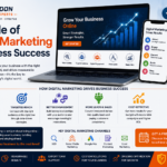 Digital Marketing strategy helping a business grow online
